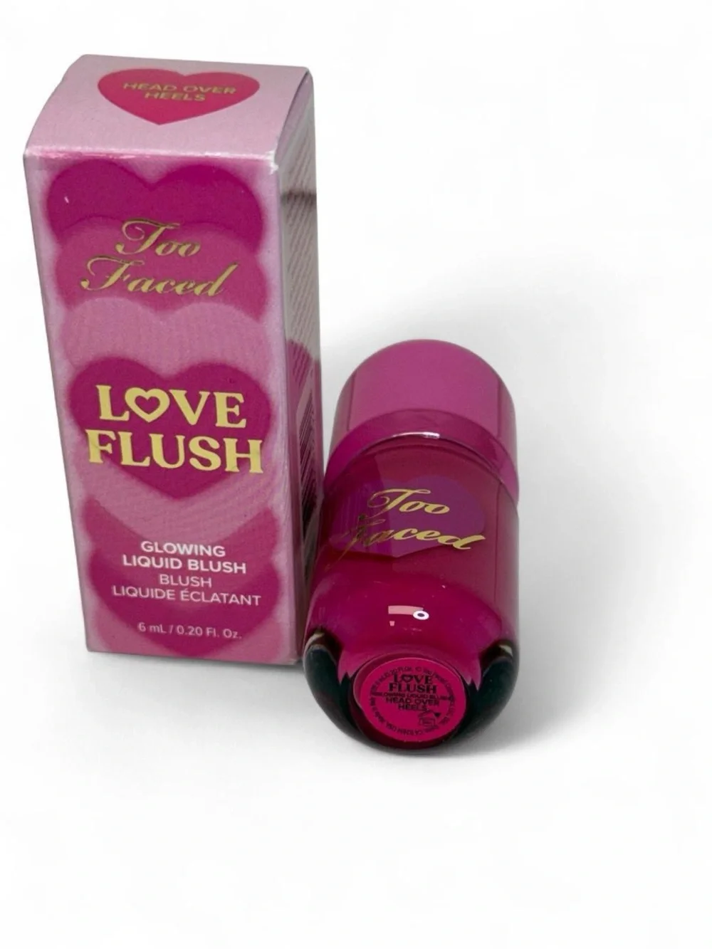 Too Faced Love Flush Glowing Liquid Blush - Deep Berry Pink